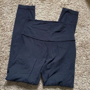 Black align leggings